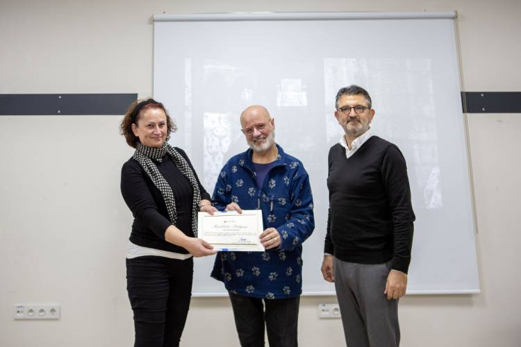 We Hosted Alberto Modiano in a Department Talk!