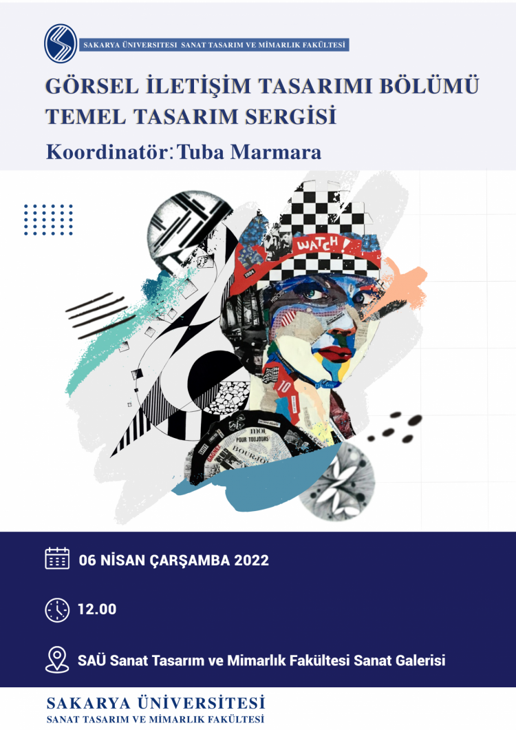 Tuba Marmara tarafından yürütülen “Temel Tasarım” sergisinin açılışı 6 Nisan'da 12.00'da!